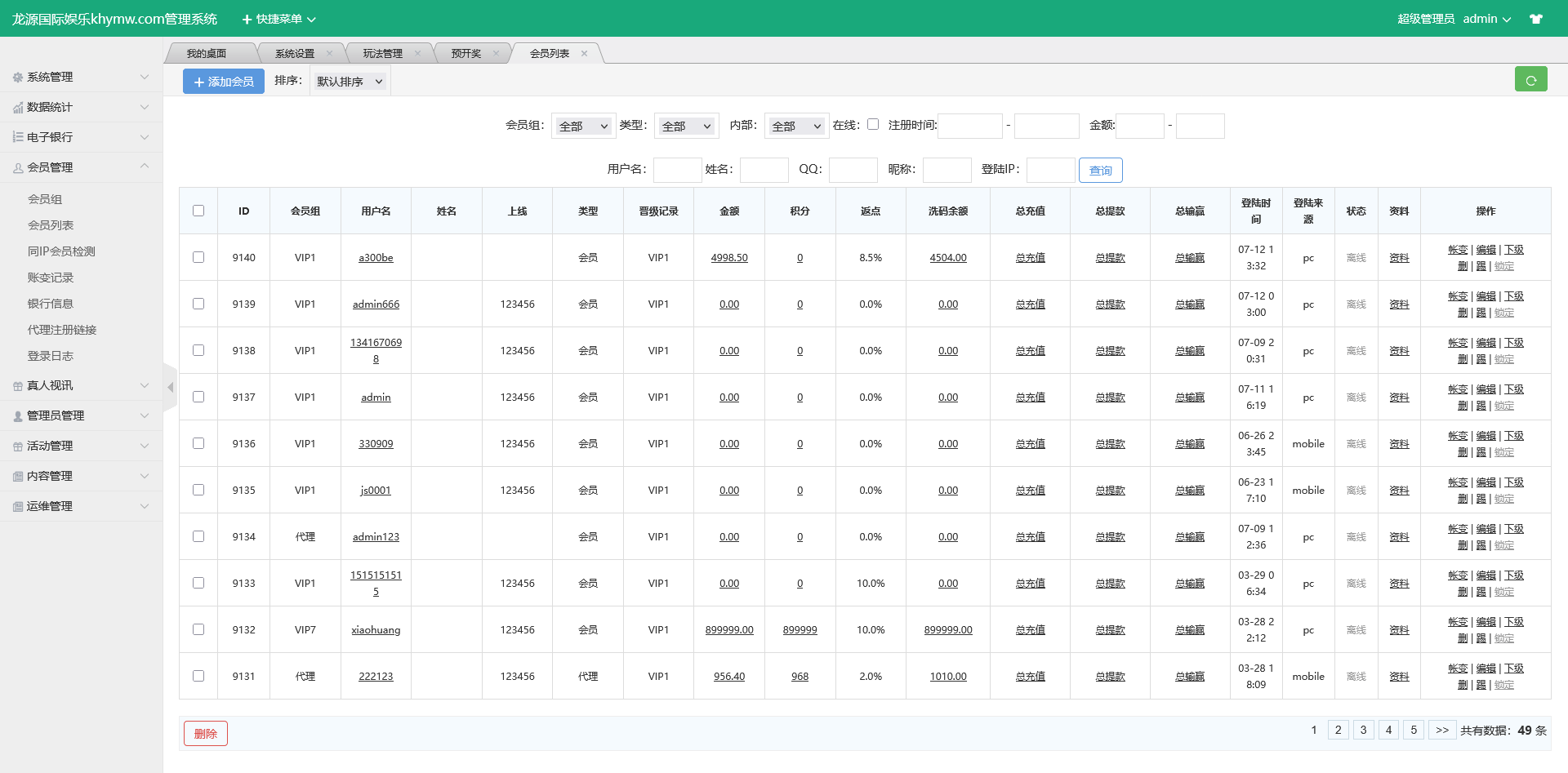 图片[17]-大富二开龙源国际 双玩法 支持预设开奖+改单 - 快海源码网-快海源码网